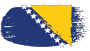 Flagge Bosnien und Herzegowina